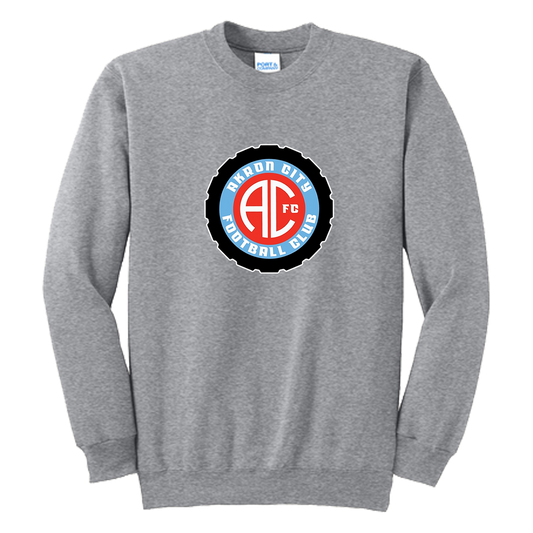 Akron City FC Fleece Crewneck Sweatshirt