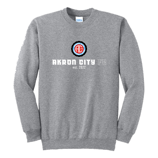 Akron City FC Fleece Crewneck Sweatshirt
