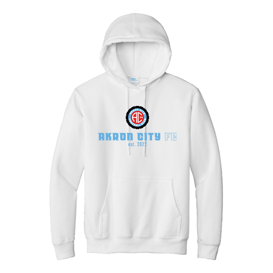 Akron City FC Fleece Pullover Hooded Sweatshirt