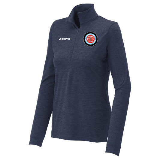 Akron City FC Arrivo Ladies Adaptive Performance 1/4 Zip