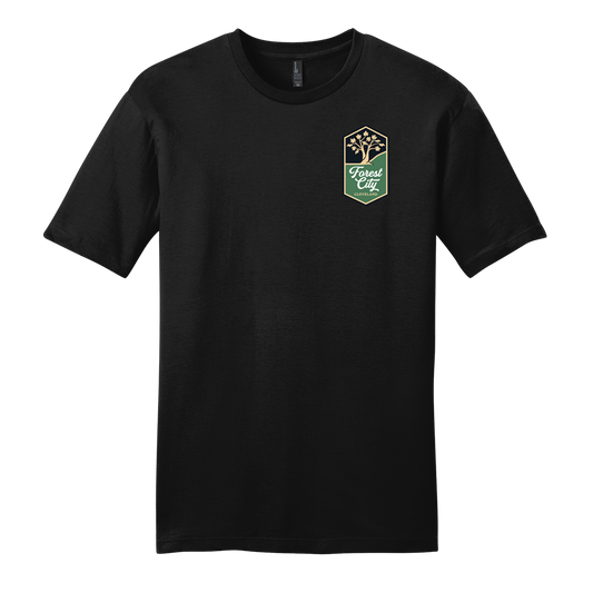 The Crest Tee — Midnight