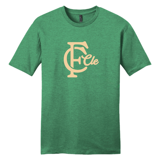 Green Monogram Tee