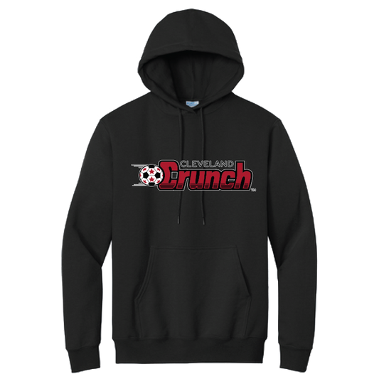 Crunch Retro Fleece Pullover Hooded Sweatshirt